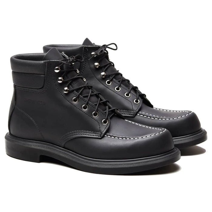 Red Wing Men's SuperSole Moc 8133 Black Chrome Leather - 5022552 - Tip Top Shoes of New York