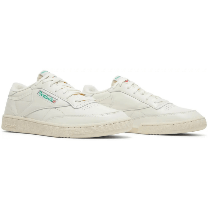 Reebok Men's Club C 85 Vintage Chalk/Paperwhite/Glen Green - 5001118 - Tip Top Shoes of New York