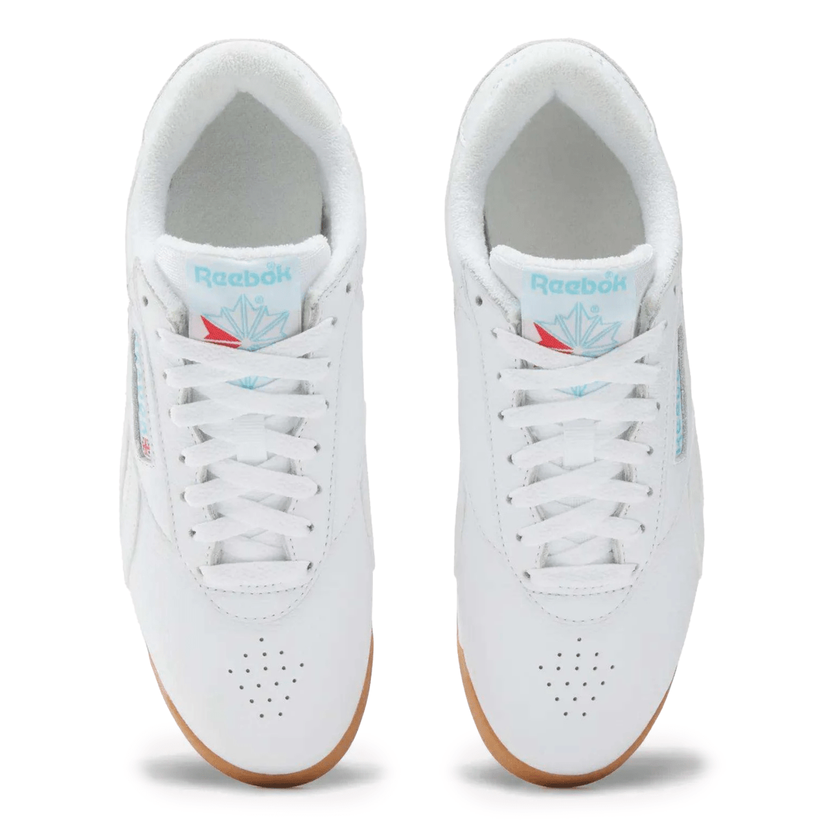 Reebok Women's Freestyle Lo White/Gum - 11034846 - Tip Top Shoes of New York
