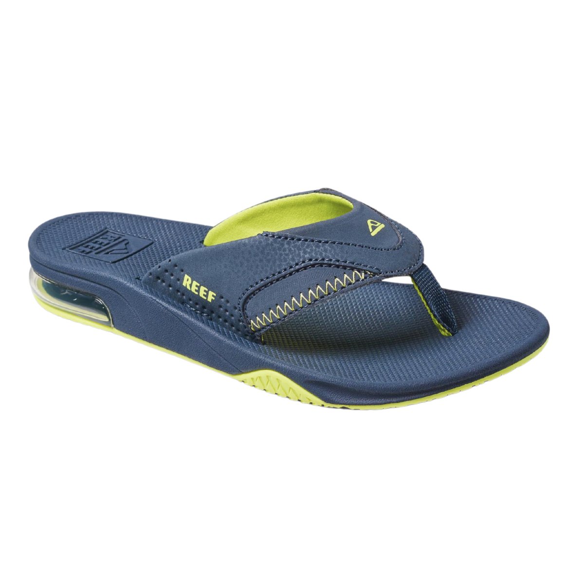 Reef Boy's Fanning Lime/Navy - 1083662 - Tip Top Shoes of New York