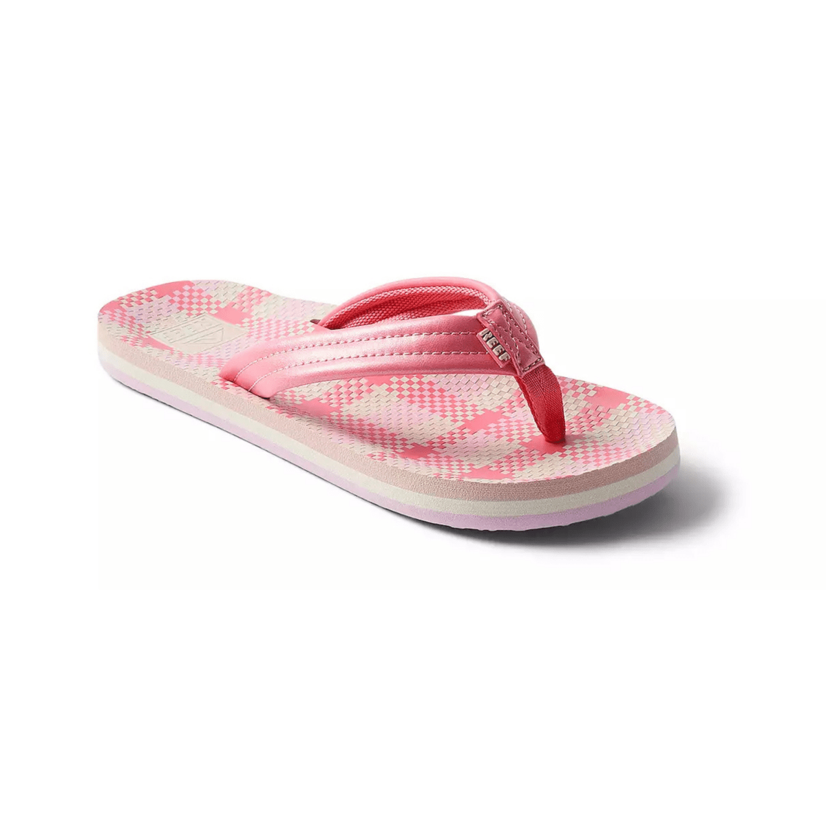 Reef Kid's Ahi Pink Plaid - 1095513 - Tip Top Shoes of New York