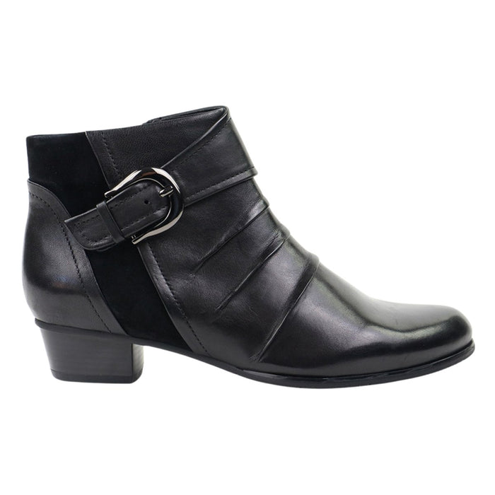 Regarde Le Ciel Women's Stefany 389 Black Leather - 3017791 - Tip Top Shoes of New York