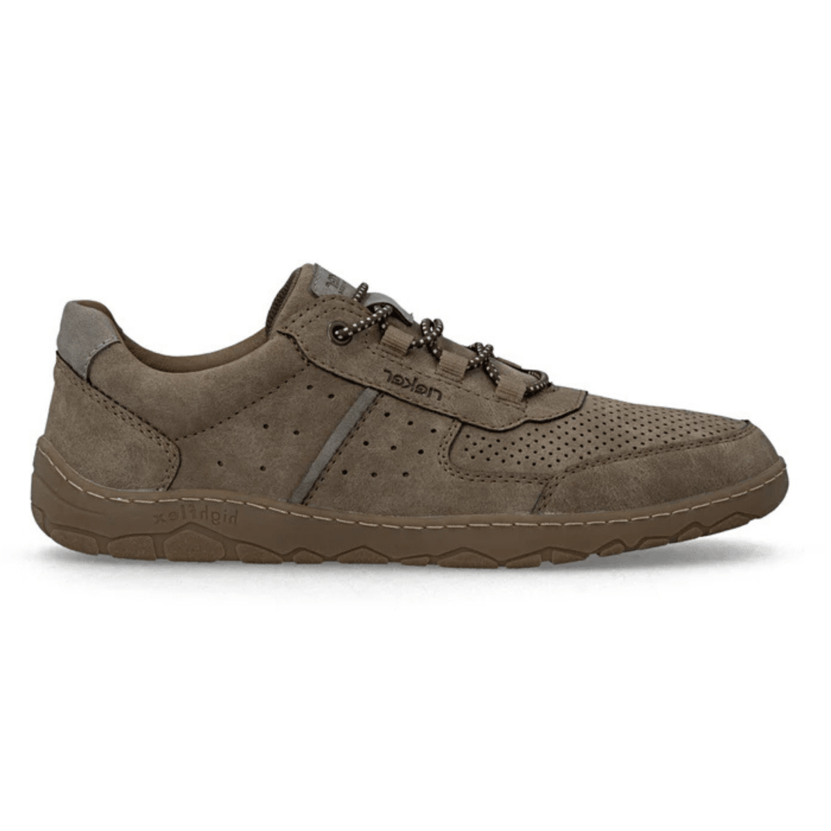 Rieker Men's 08351 - 64 Charcoal Perforated Leather - 9028464 - Tip Top Shoes of New York