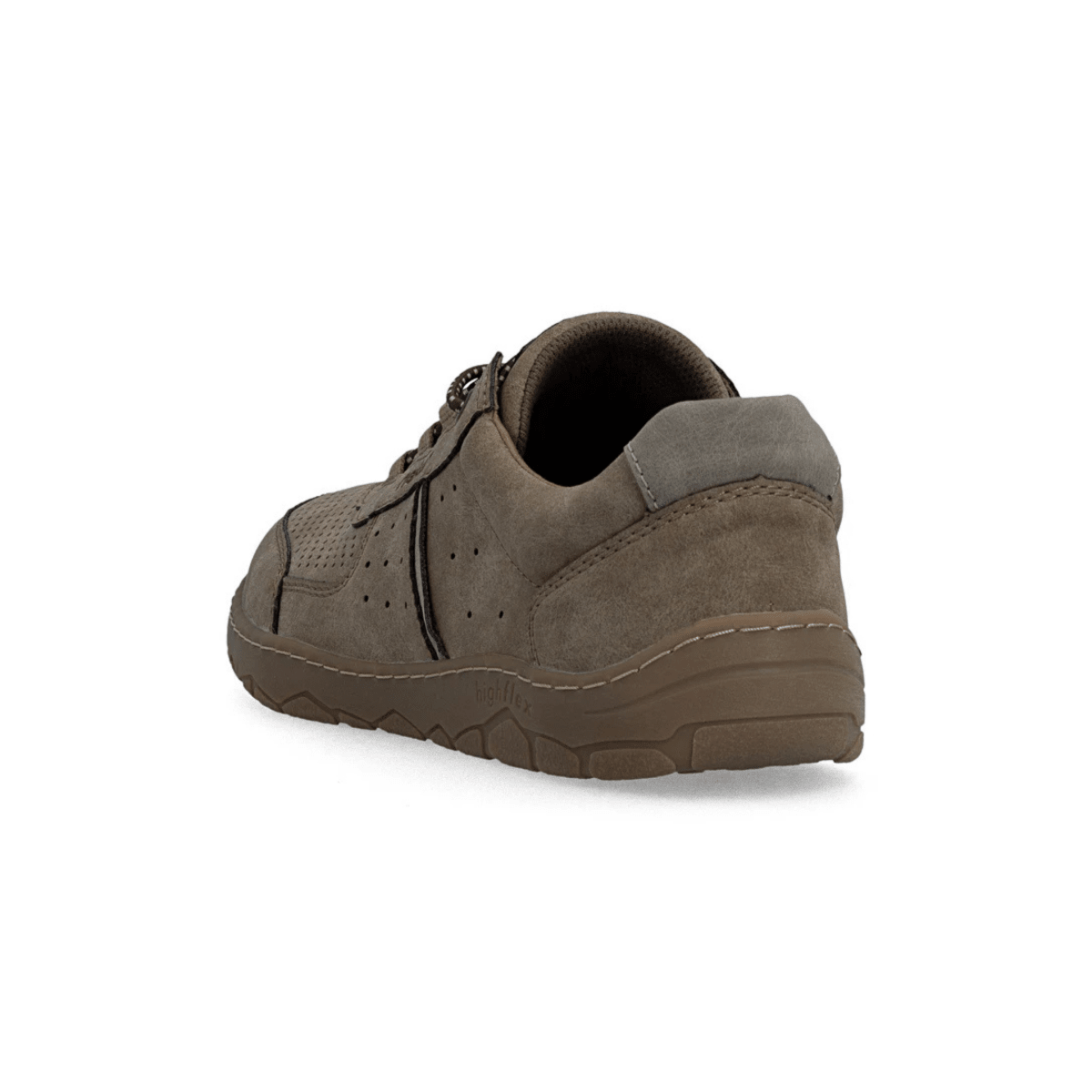Rieker Men's 08351 - 64 Charcoal Perforated Leather - 9028464 - Tip Top Shoes of New York