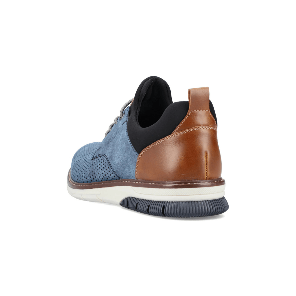 Rieker Men's 14450 - 14 Dustin Baltic/Amaretto/Black - 9010792 - Tip Top Shoes of New York