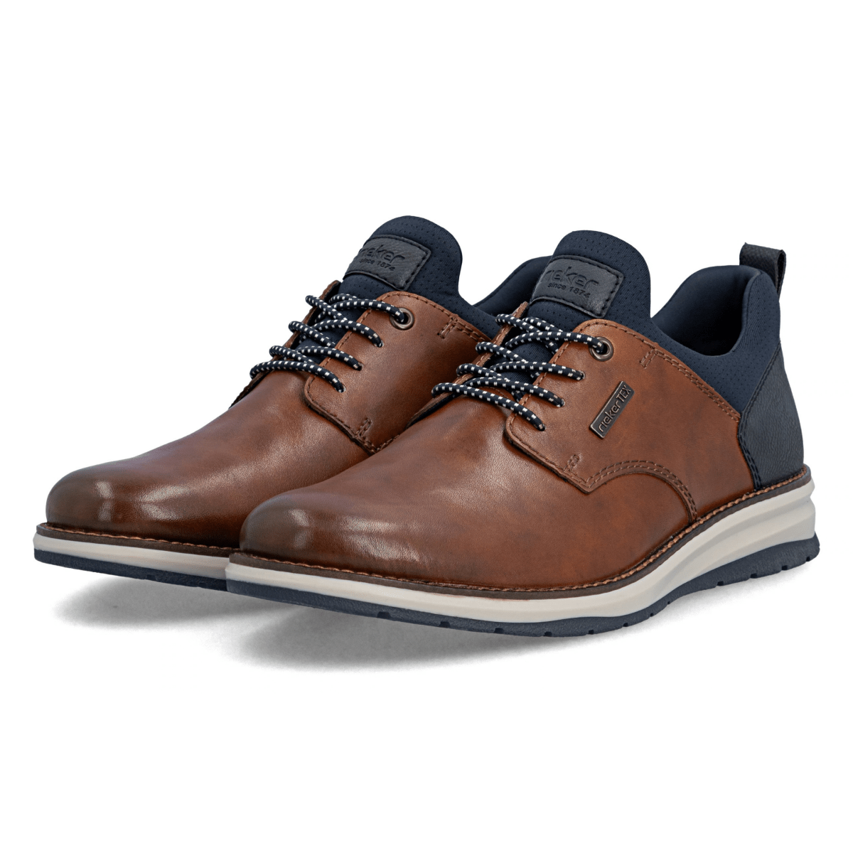 Rieker Men's 14755-24 Tan/Navy/White - 9032929 - Tip Top Shoes of New York