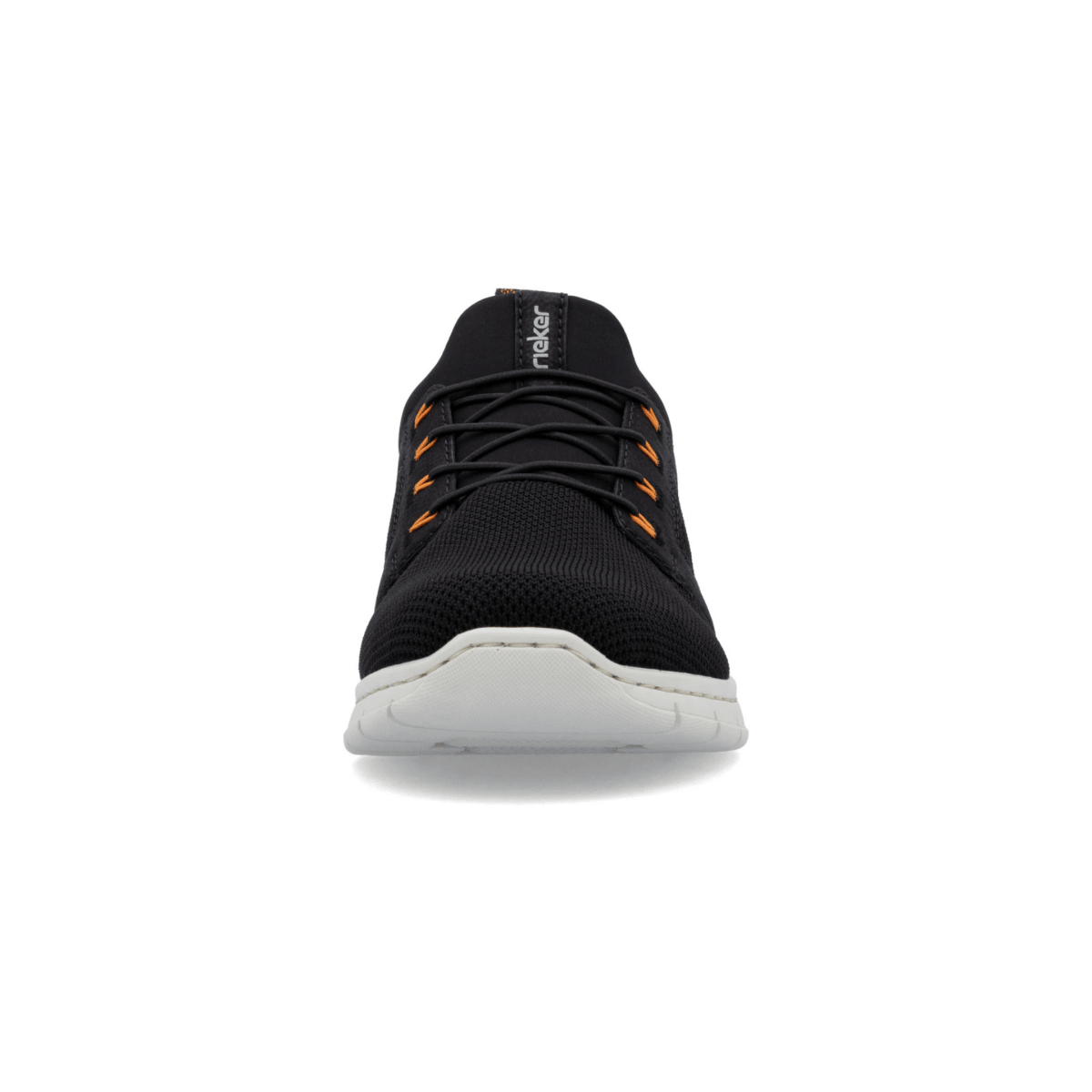 Rieker Men's B7796 - 00 Timo Black Fabric/Tan Leather - 9032088 - Tip Top Shoes of New York