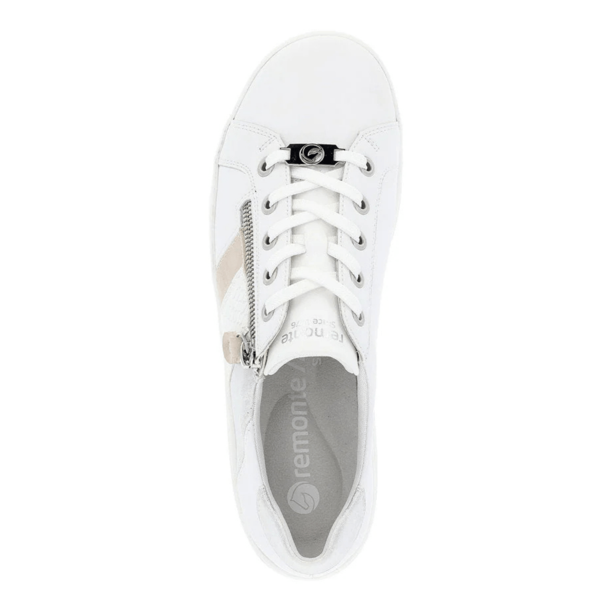 Rieker Woman's Louann D1E00 - 81 White/Rose/Ice - 9019346 - Tip Top Shoes of New York