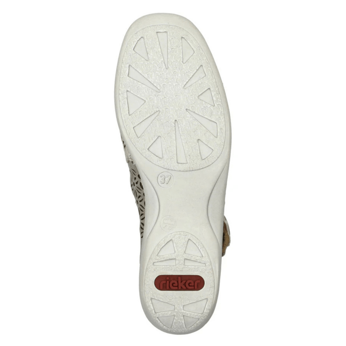 Rieker Women's 413G4 - 90 Doris Beige/Metallic/Pearl - 9020663 - Tip Top Shoes of New York