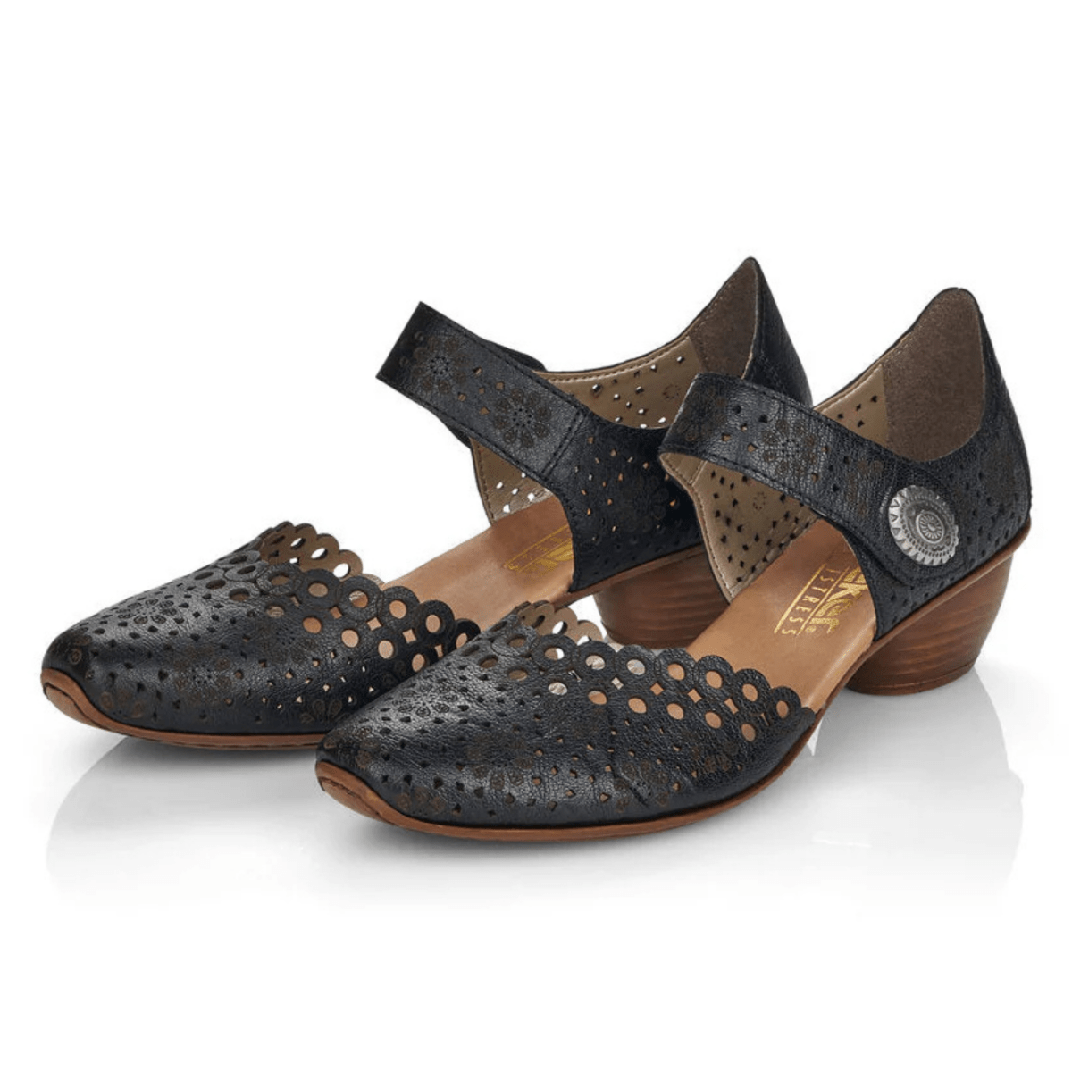 Rieker Women's 43753 - 02 Mirjam Black Patent - 9019441 - Tip Top Shoes of New York