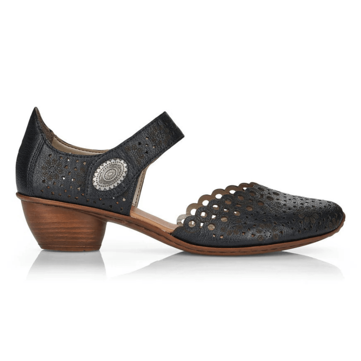 Rieker Women's 43753 - 02 Mirjam Black Patent - 9019441 - Tip Top Shoes of New York