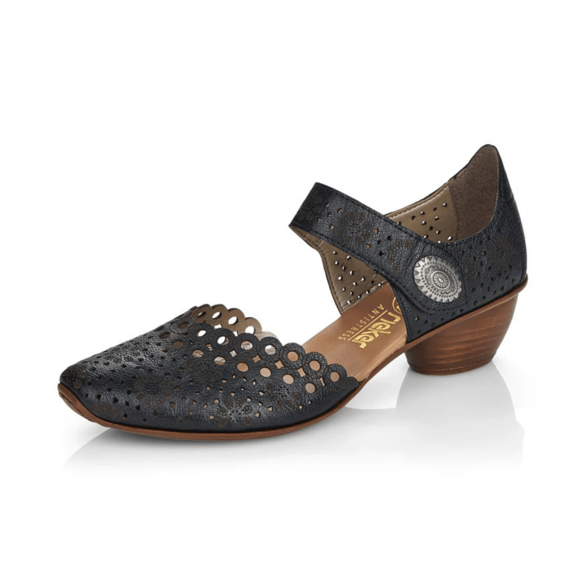 Rieker Women's 43753 - 02 Mirjam Black Patent - 9019441 - Tip Top Shoes of New York