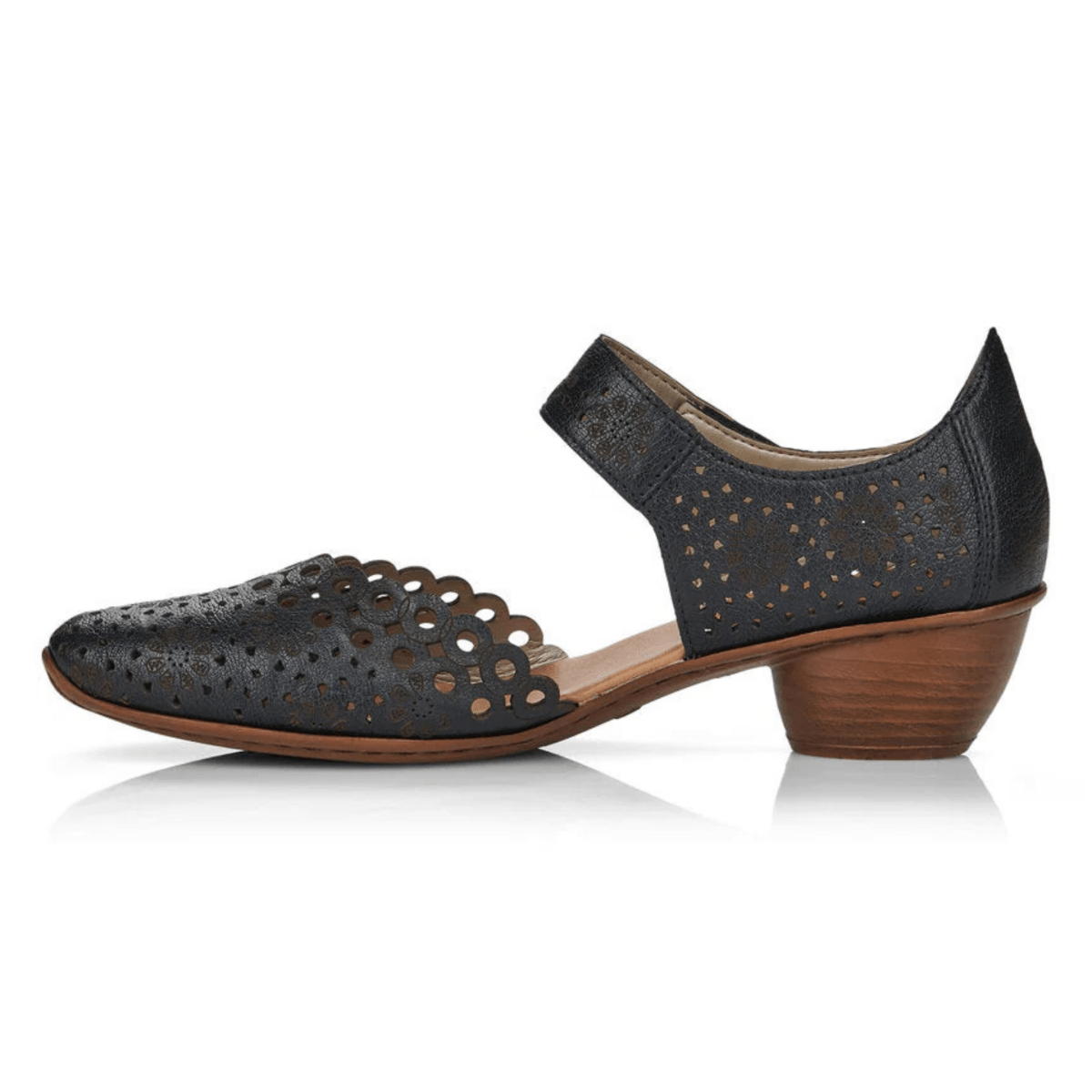 Rieker Women's 43753 - 02 Mirjam Black Patent - 9019441 - Tip Top Shoes of New York