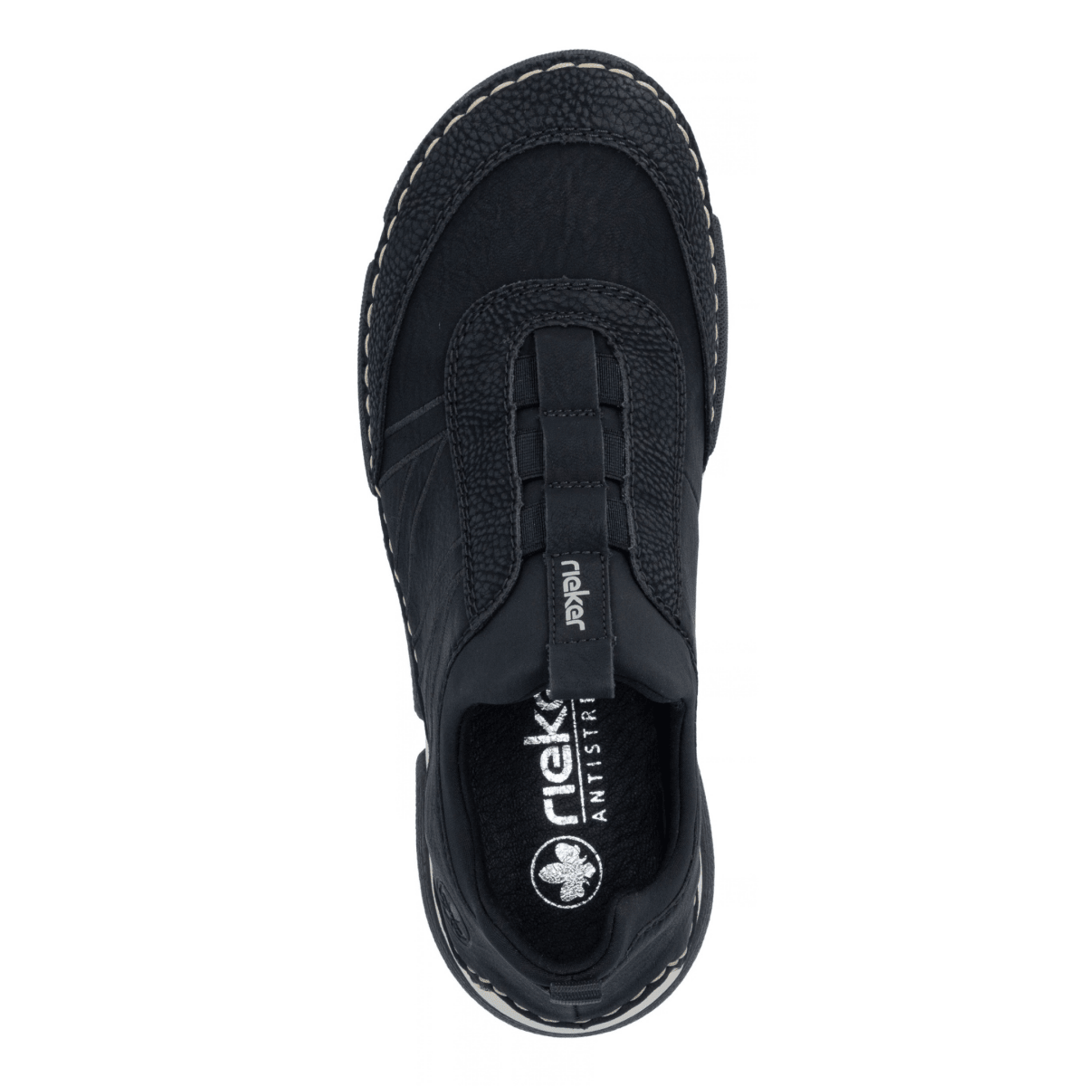 Rieker Women's 45975-00 Black/White - 9032945 - Tip Top Shoes of New York