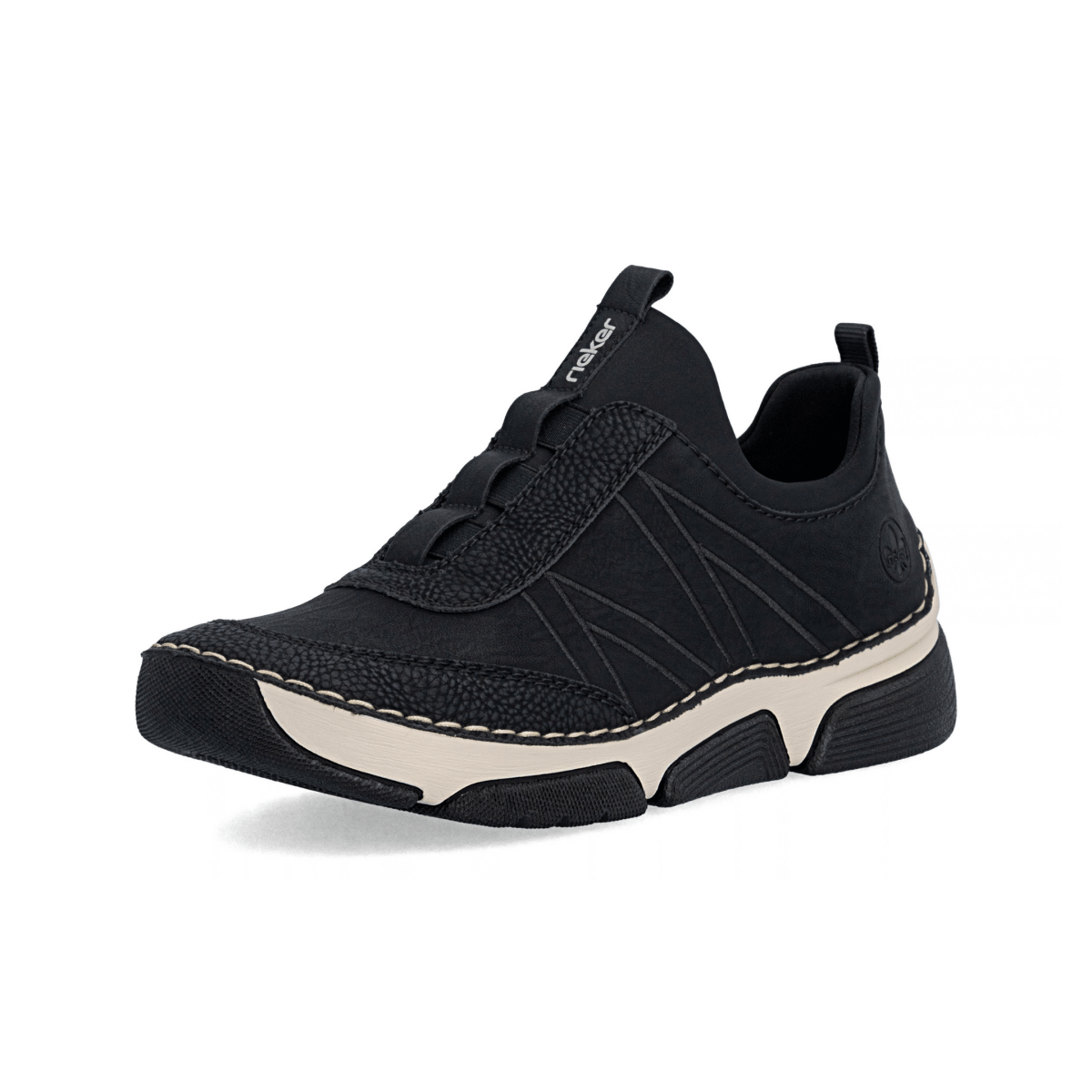 Rieker Women's 45975-00 Black/White - 9032945 - Tip Top Shoes of New York