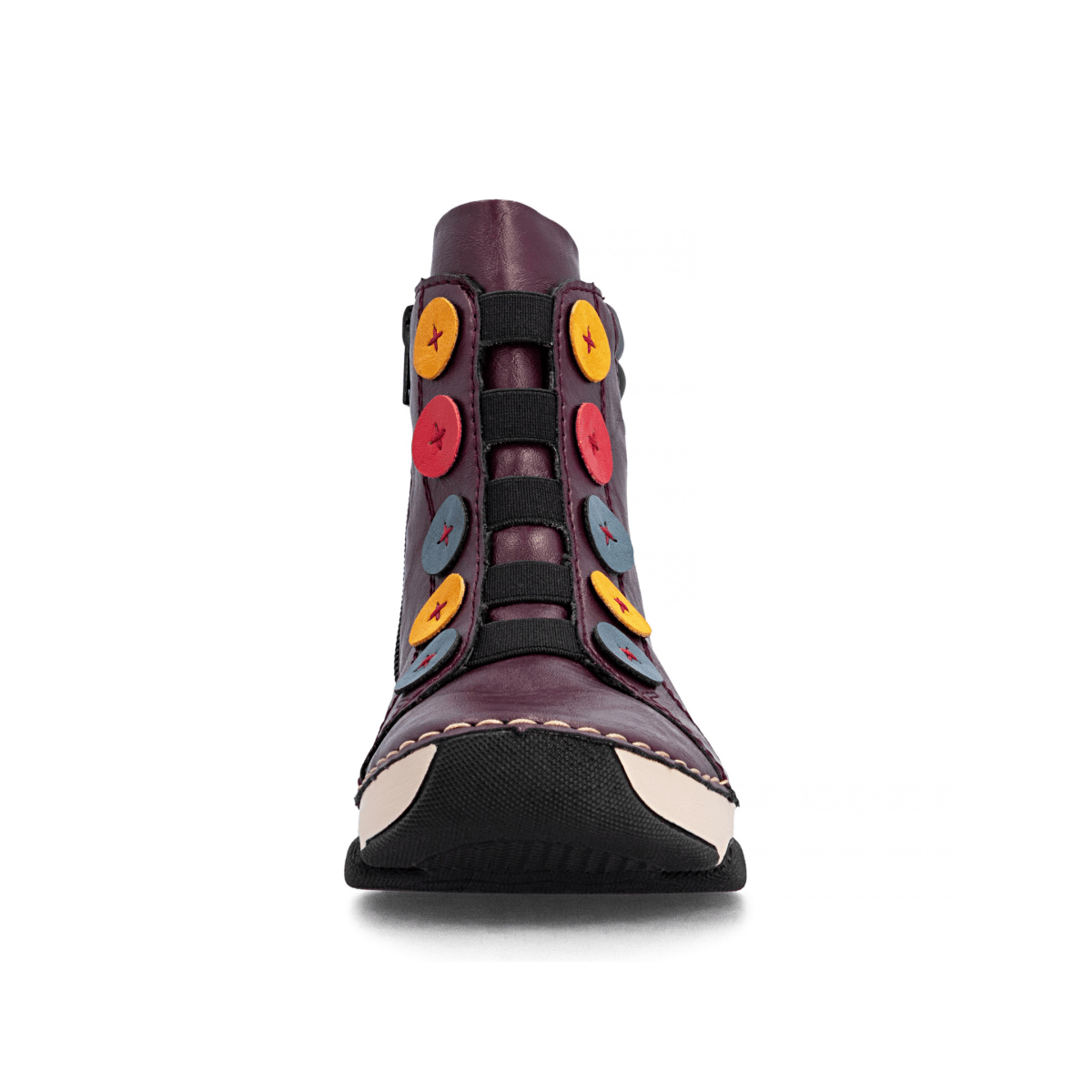 Rieker Women's 45977-30 Burgundy/Multicolor - 9032951 - Tip Top Shoes of New York