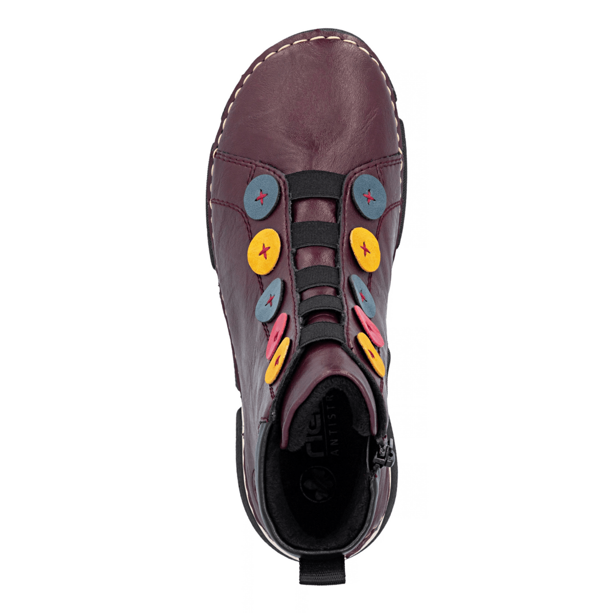 Rieker Women's 45977-30 Burgundy/Multicolor - 9032951 - Tip Top Shoes of New York