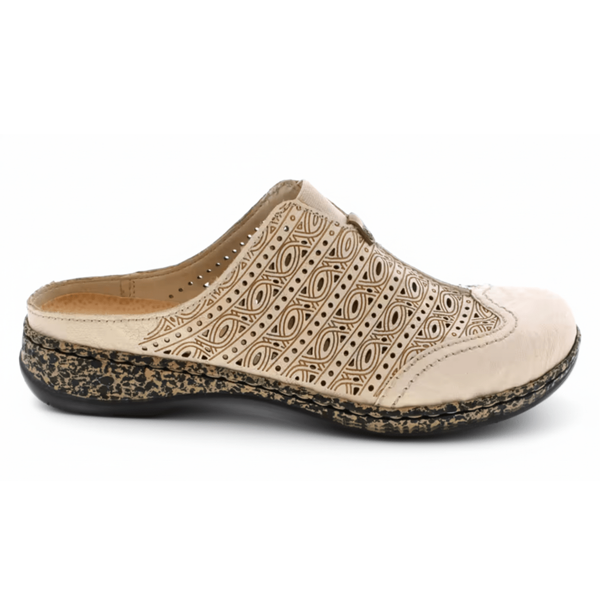Rieker Women's 46376 - 60 Cream/Multicolor - 9028494 - Tip Top Shoes of New York