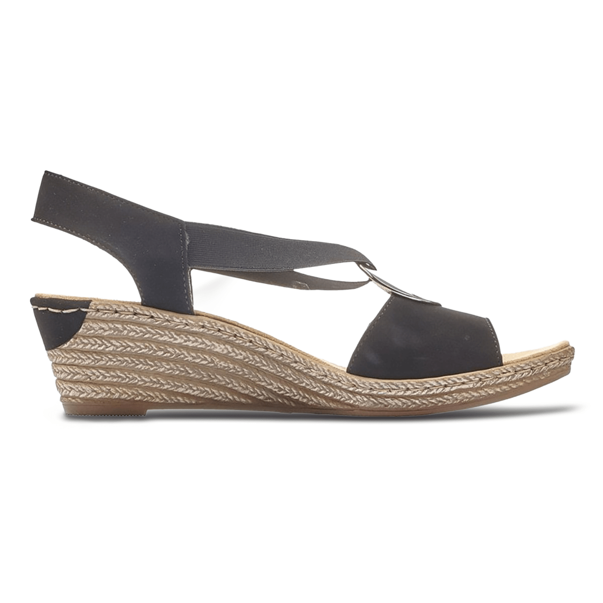 Rieker Women's 624H6 - 00 Black - 9005969 - Tip Top Shoes of New York