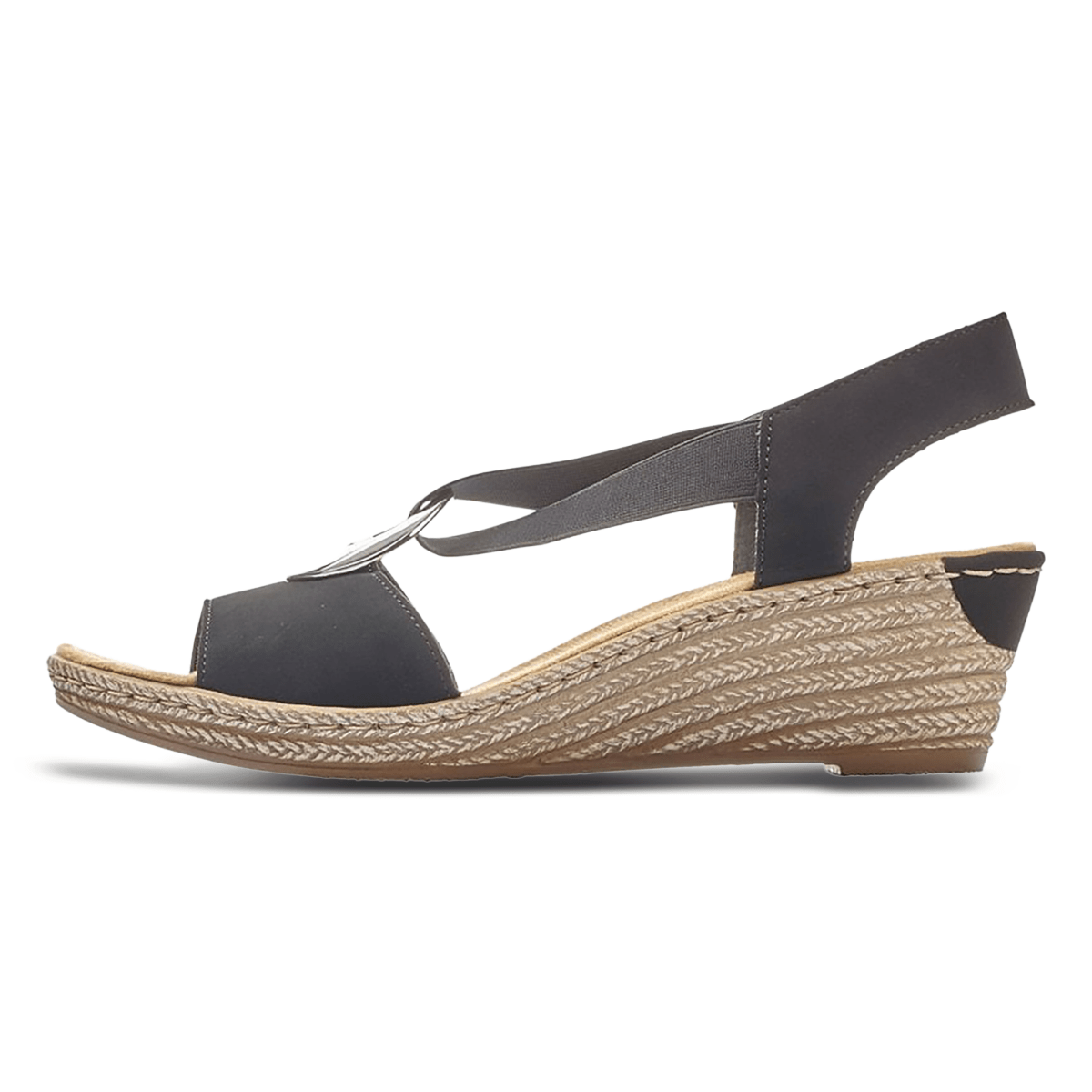 Rieker Women's 624H6 - 00 Black - 9005969 - Tip Top Shoes of New York