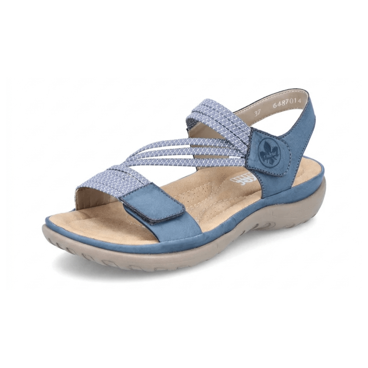 Rieker Women's 64870 - 14 Franja Royal/Jeans - 9028514 - Tip Top Shoes of New York
