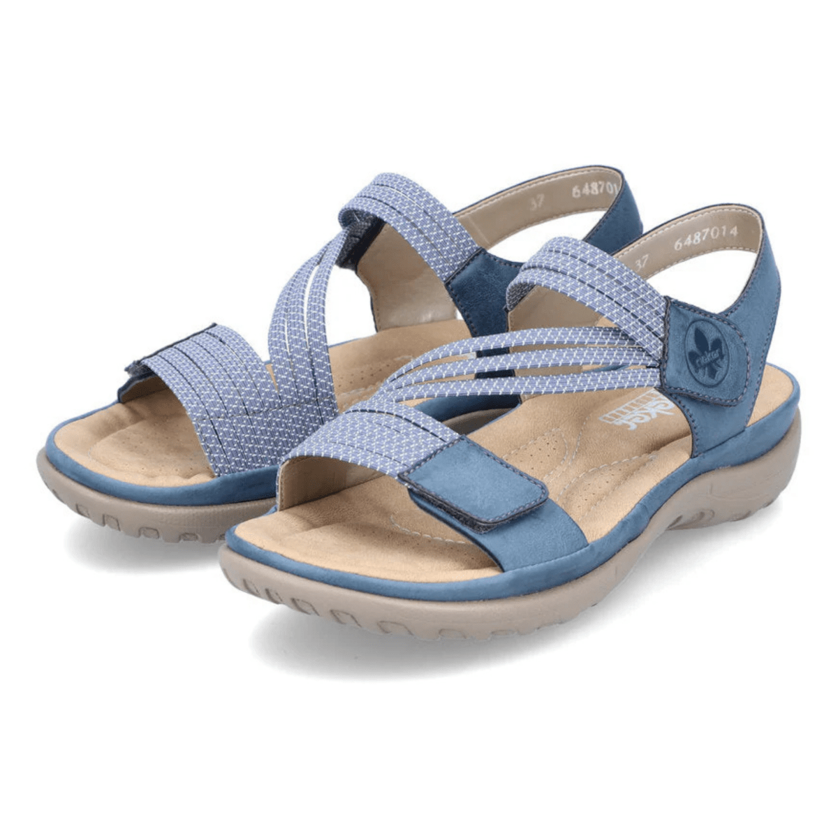 Rieker Women's 64870 - 14 Franja Royal/Jeans - 9028514 - Tip Top Shoes of New York