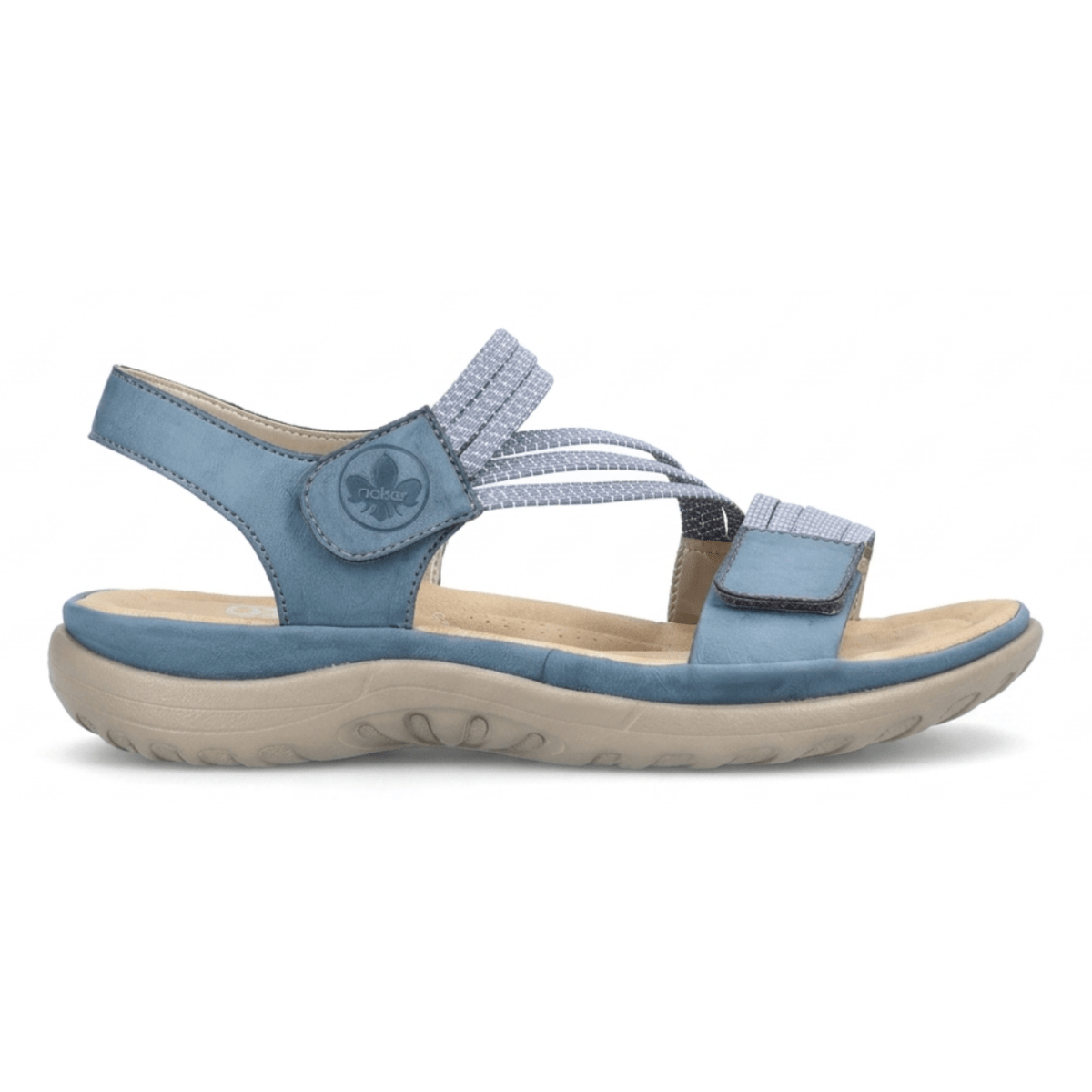 Rieker Women's 64870 - 14 Franja Royal/Jeans - 9028514 - Tip Top Shoes of New York