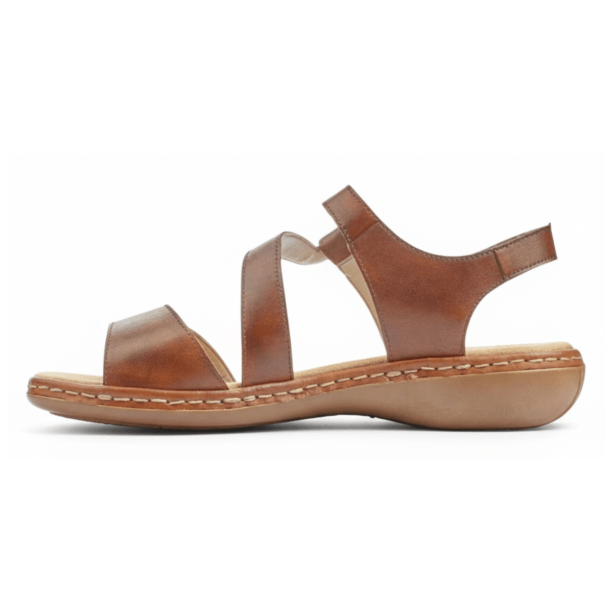 Rieker Women's 659C7 - 24 Tan Leather - 9013981 - Tip Top Shoes of New York