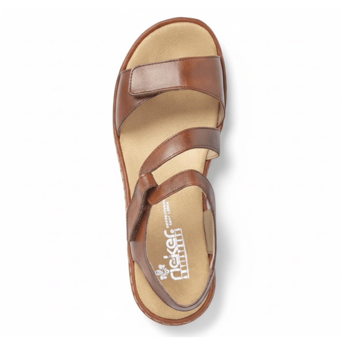 Rieker Women's 659C7 - 24 Tan Leather - 9013981 - Tip Top Shoes of New York