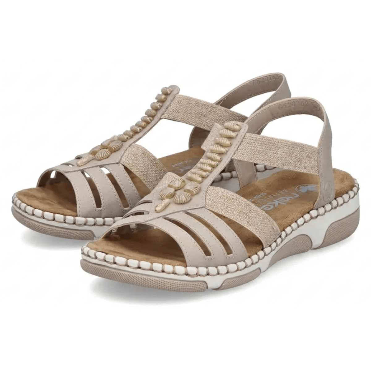 Rieker Women's 66201-62 Ginger/Beige - 9032102 - Tip Top Shoes of New York