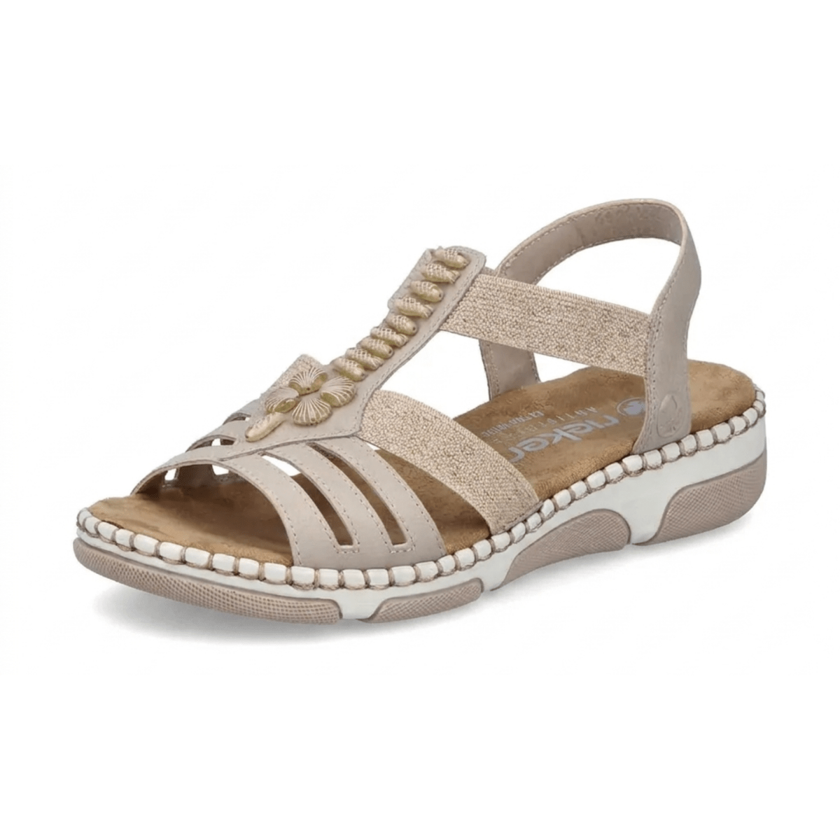 Rieker Women's 66201-62 Ginger/Beige - 9032102 - Tip Top Shoes of New York