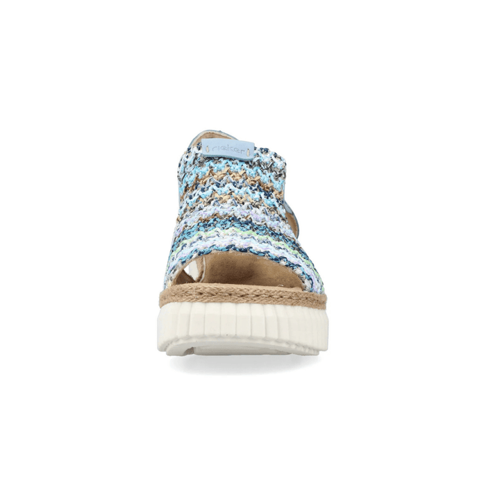 Rieker Women's 69172 - 91 Rose Blue Multi/Aqua - 9020684 - Tip Top Shoes of New York