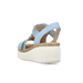 Rieker Women's 69172 - 91 Rose Blue Multi/Aqua - 9020684 - Tip Top Shoes of New York