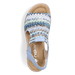 Rieker Women's 69172 - 91 Rose Blue Multi/Aqua - 9020684 - Tip Top Shoes of New York