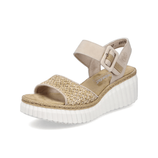 Rieker Women's 69176 - 62 Rose Ginger/Sand - 9020692 - Tip Top Shoes of New York