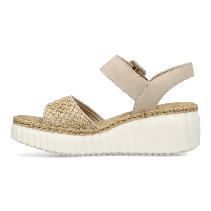 Rieker Women's 69176 - 62 Rose Ginger/Sand - 9020692 - Tip Top Shoes of New York