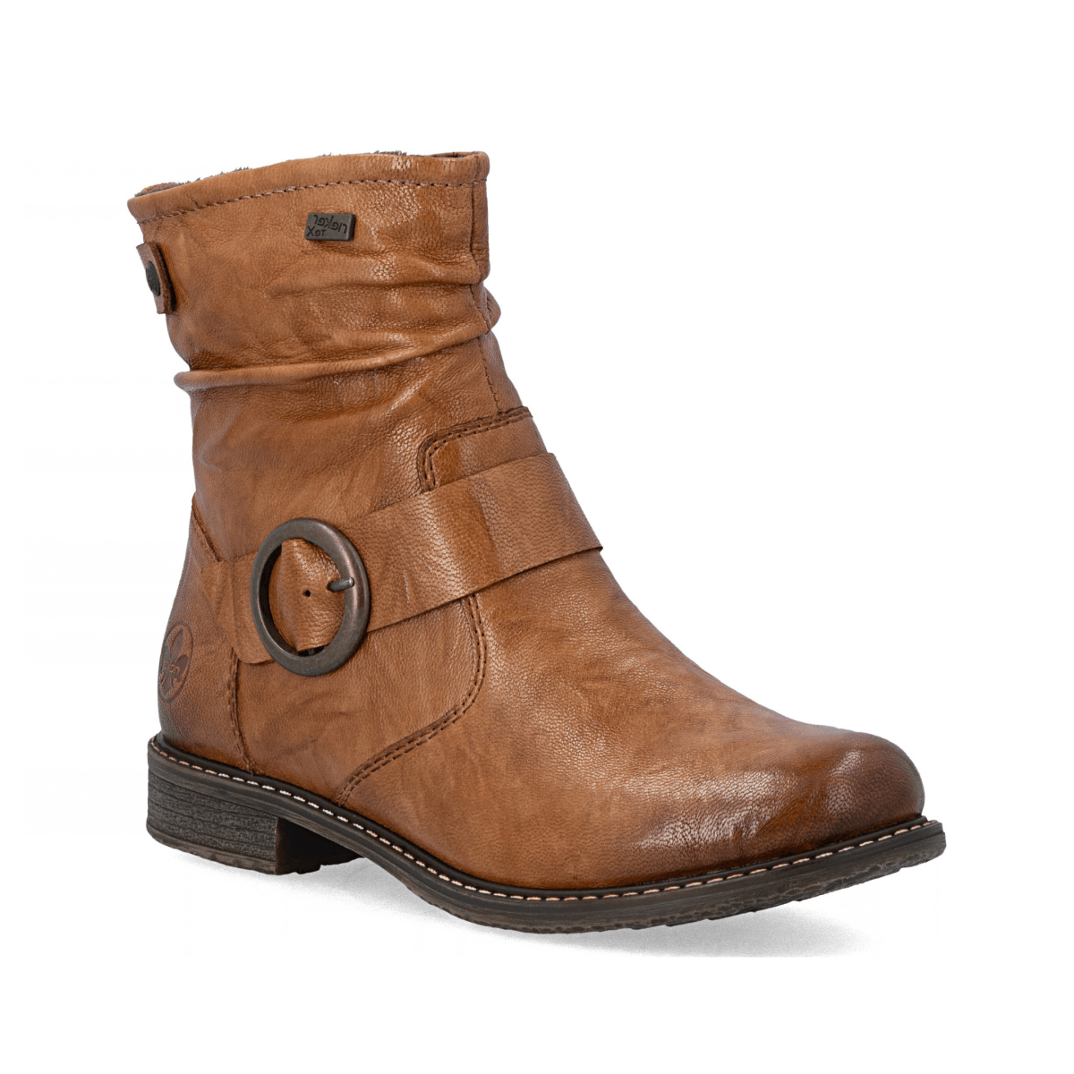 Rieker Women's 74857-22 Tan/Cognac Leather - 9032973 - Tip Top Shoes of New York