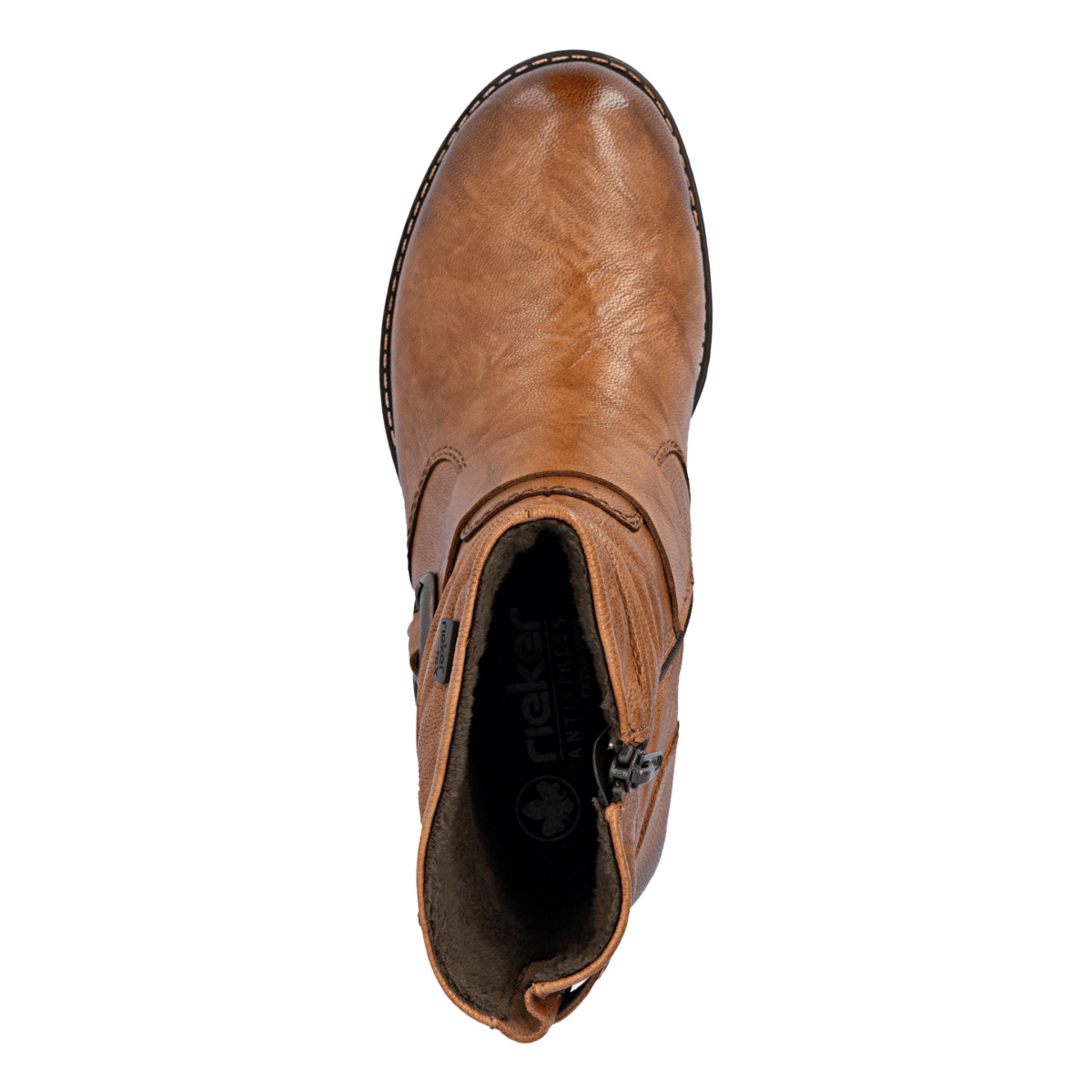 Rieker Women's 74857-22 Tan/Cognac Leather - 9032973 - Tip Top Shoes of New York
