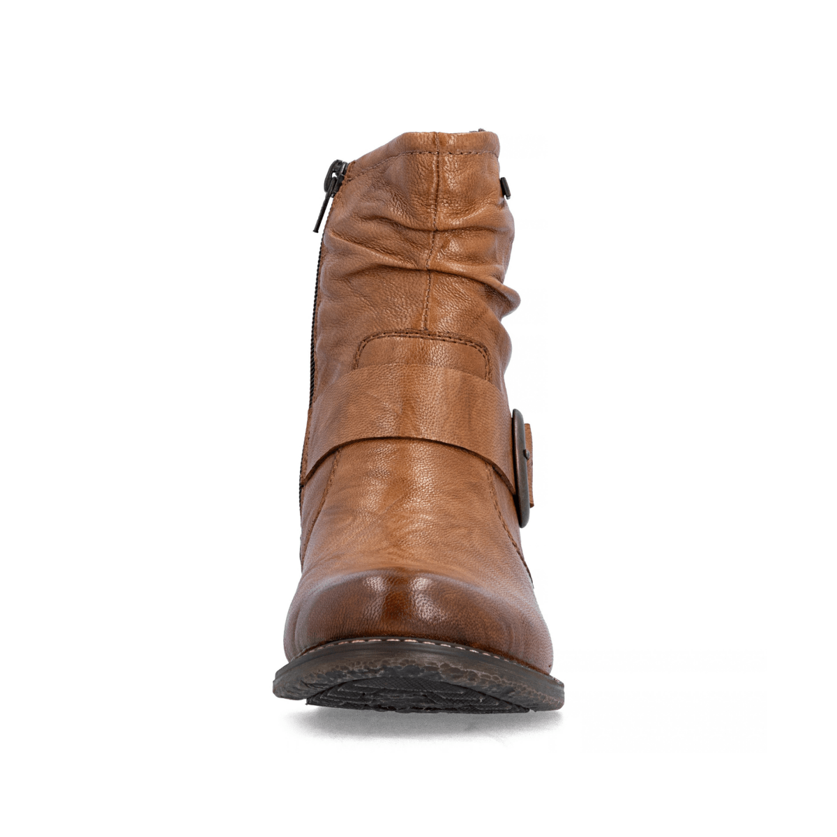 Rieker Women's 74857-22 Tan/Cognac Leather - 9032973 - Tip Top Shoes of New York