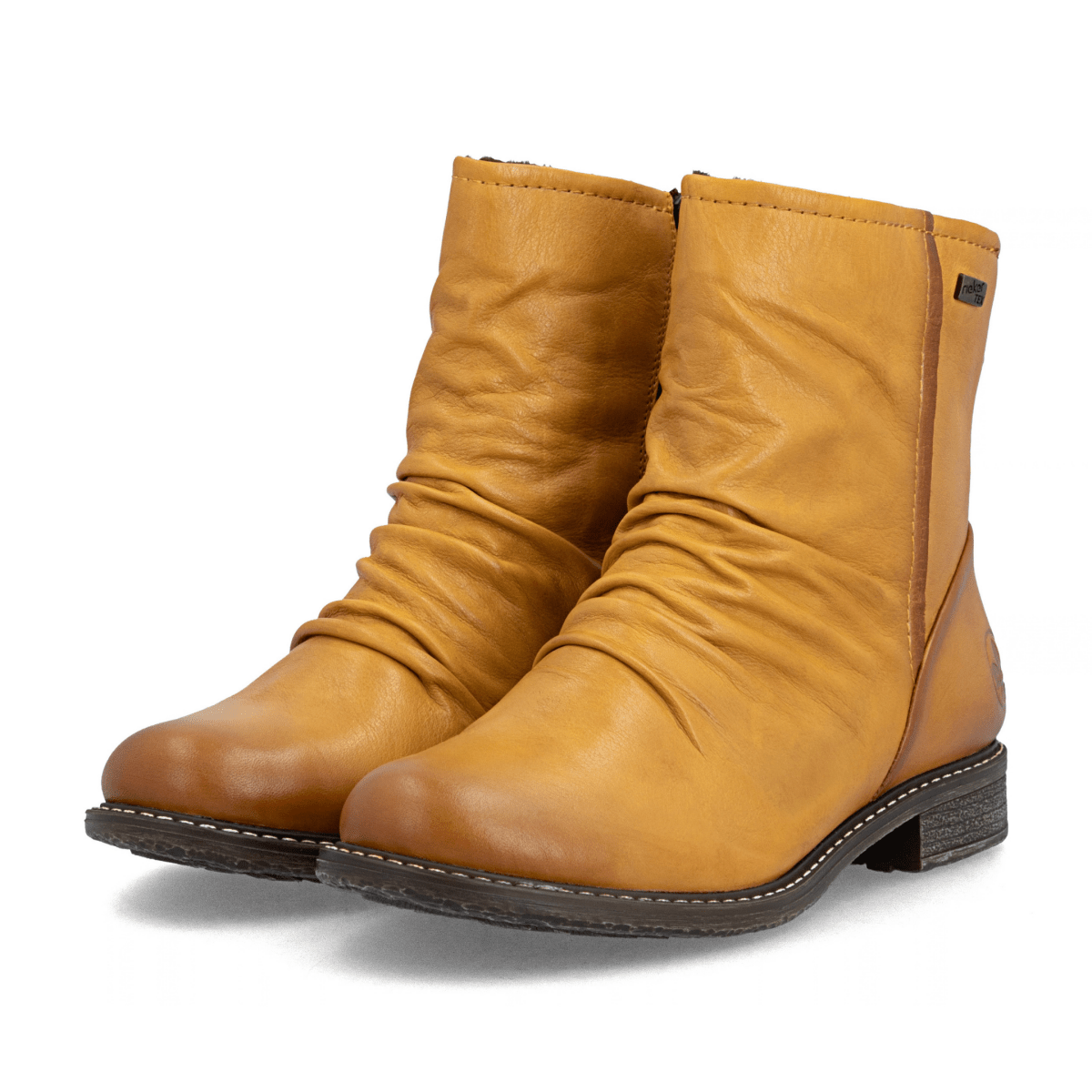 Rieker Women's 74859-68 Yellow/Black Leather - 9032987 - Tip Top Shoes of New York