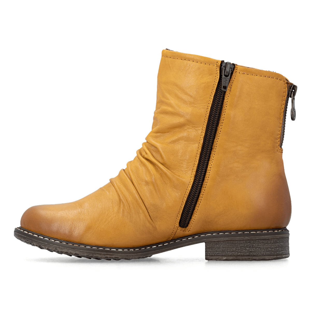 Rieker Women's 74859-68 Yellow/Black Leather - 9032987 - Tip Top Shoes of New York