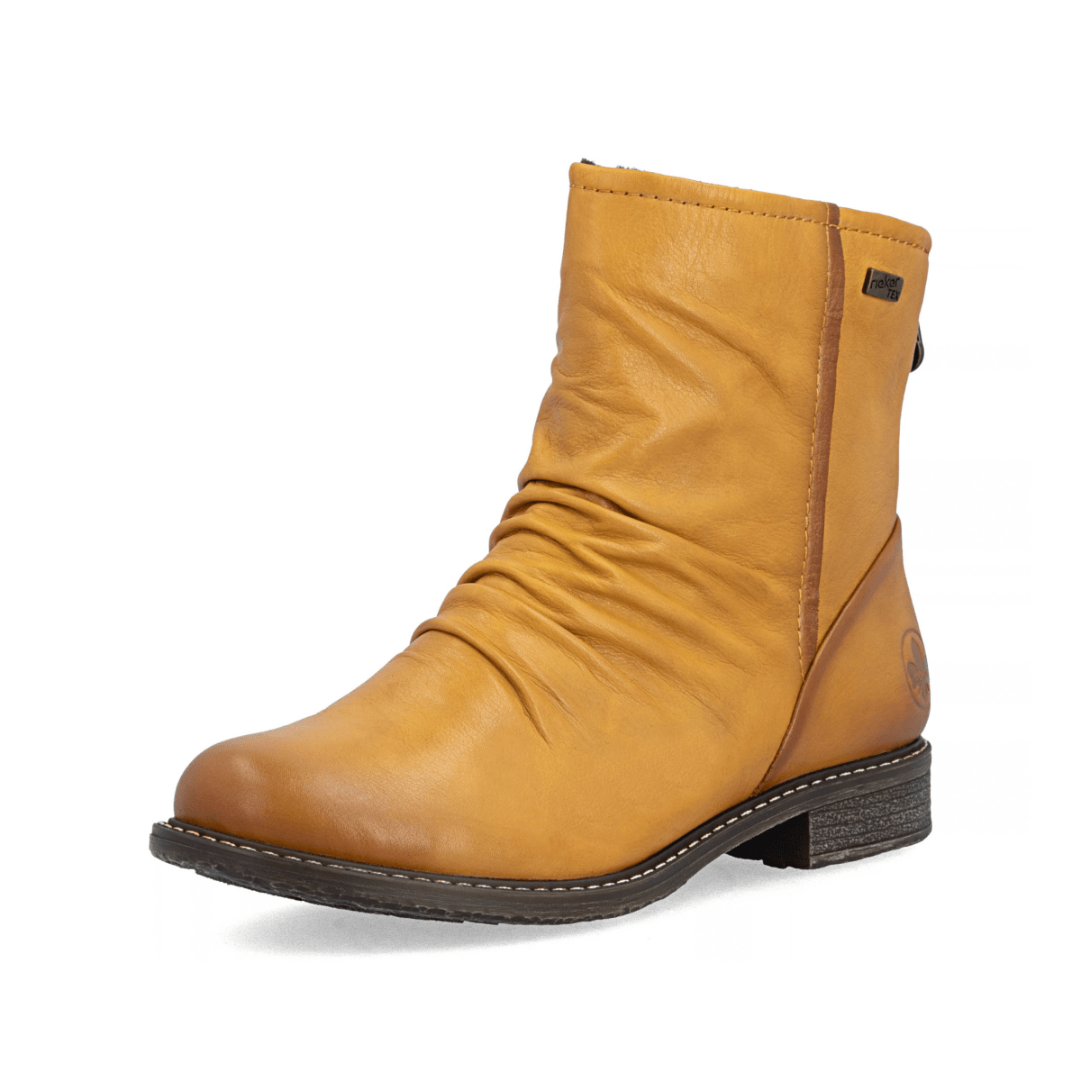 Rieker Women's 74859-68 Yellow/Black Leather - 9032987 - Tip Top Shoes of New York