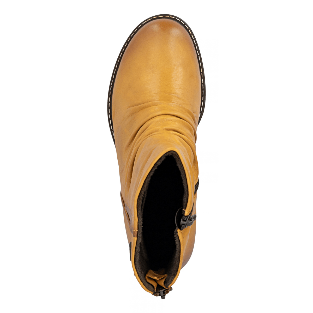 Rieker Women's 74859-68 Yellow/Black Leather - 9032987 - Tip Top Shoes of New York