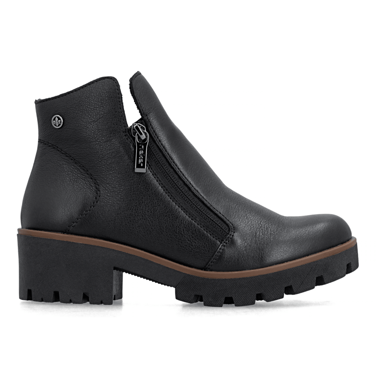 Rieker Women's 79254-00 Black Leather - 9032994 - Tip Top Shoes of New York