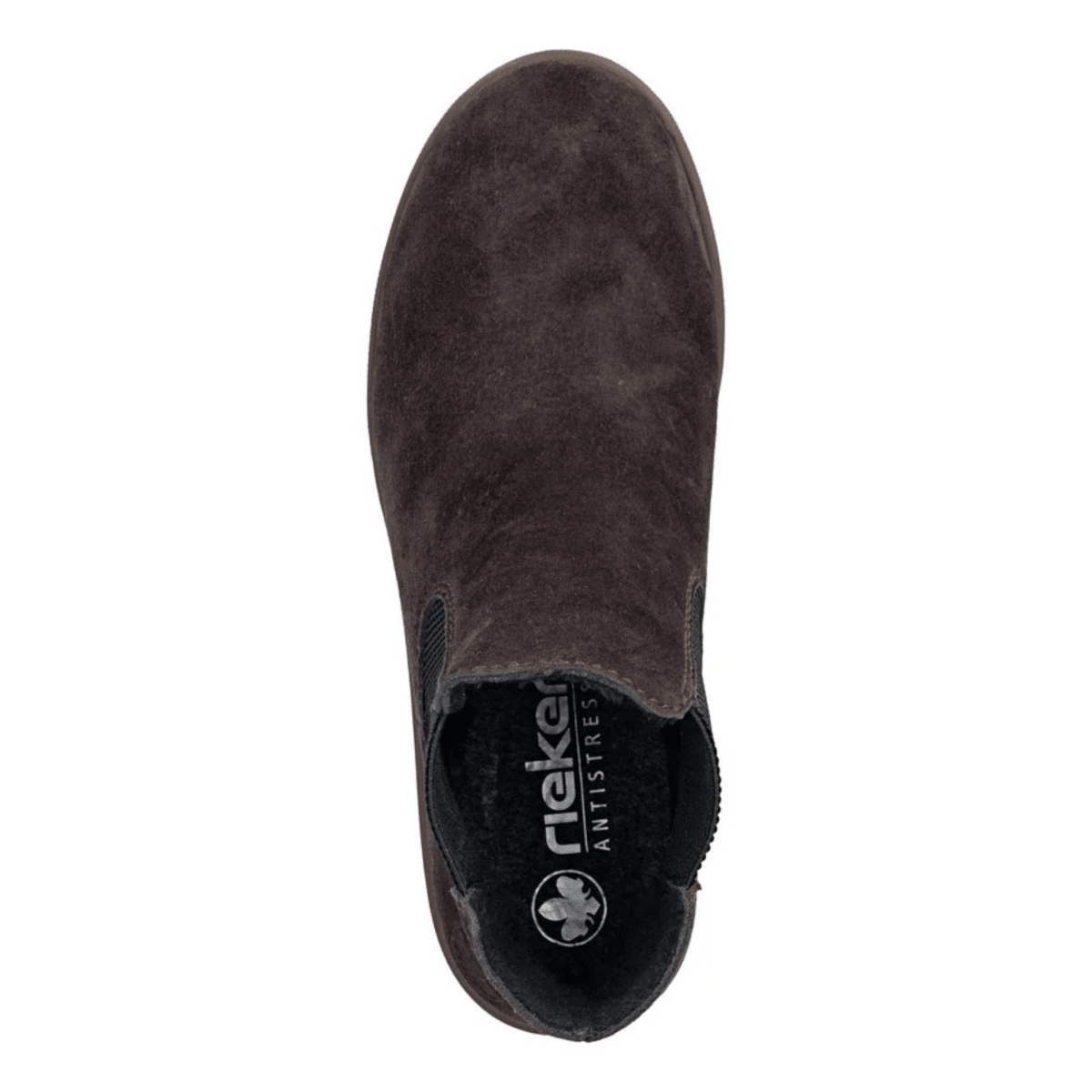 Rieker Women's 79265-25 Brown/Black Suede - 9033087 - Tip Top Shoes of New York