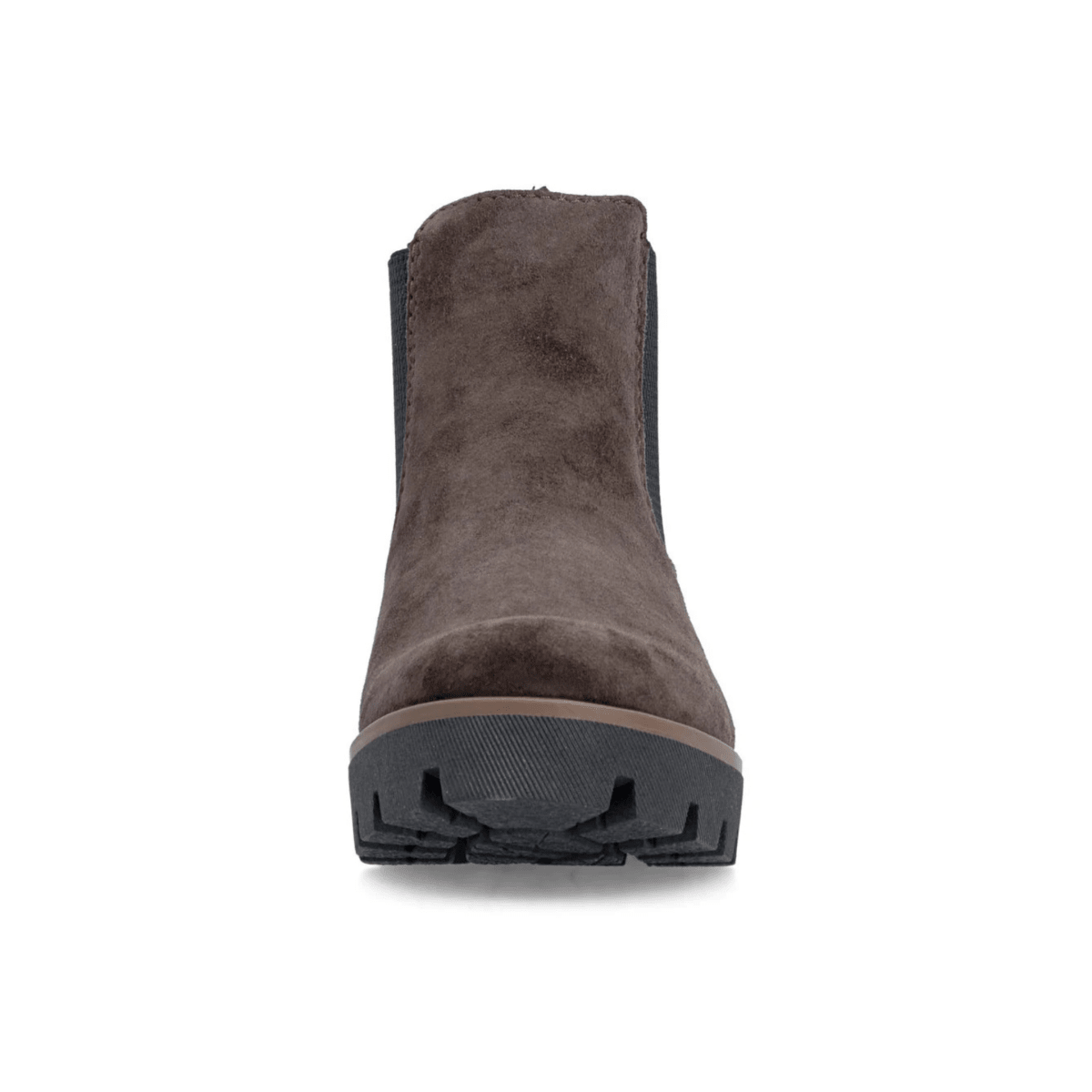 Rieker Women's 79265-25 Brown/Black Suede - 9033087 - Tip Top Shoes of New York