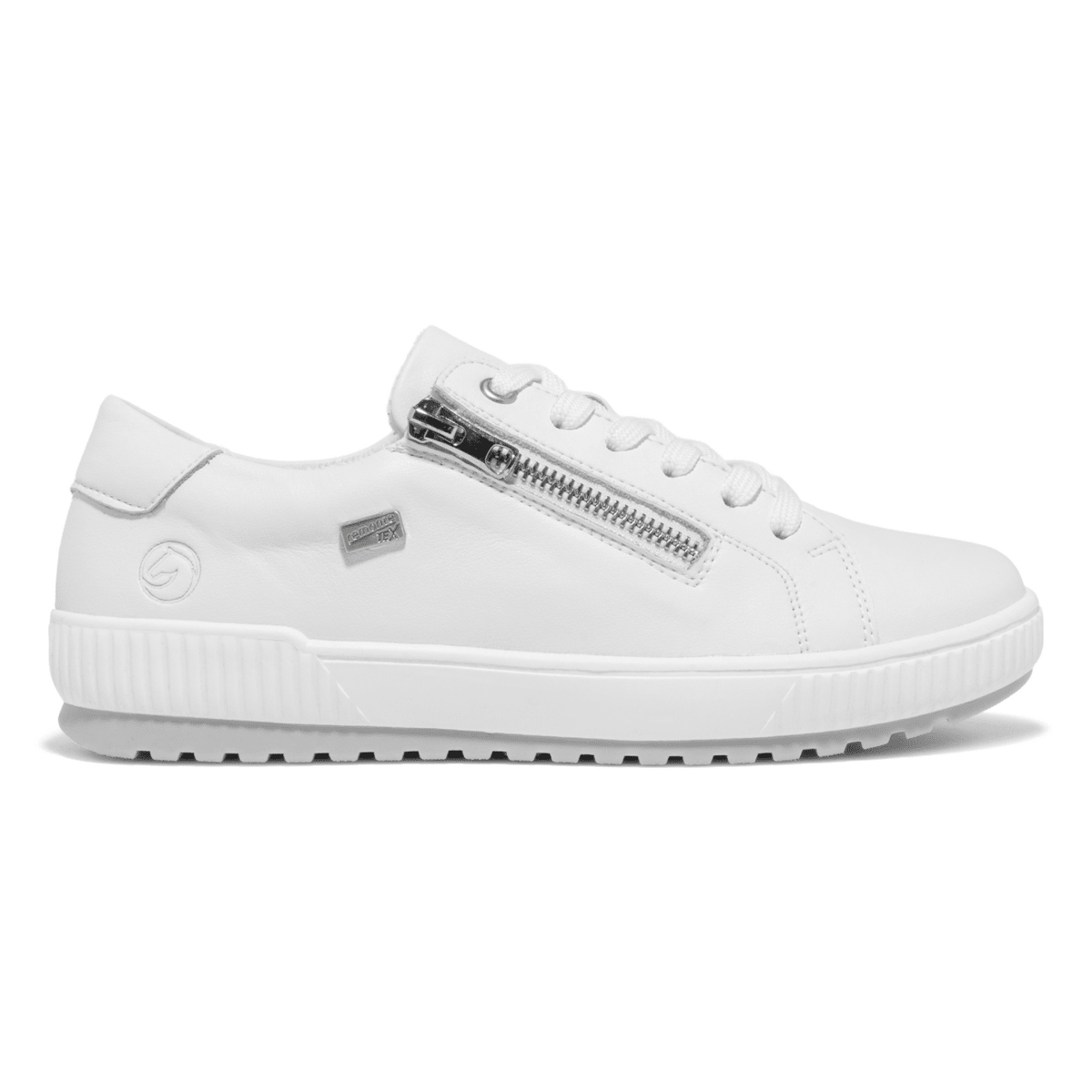 Rieker Women's D0700 - 80 White Leather - 9028303 - Tip Top Shoes of New York