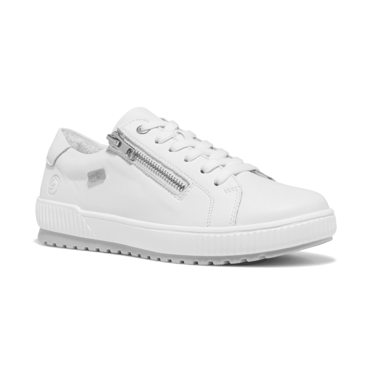 Rieker Women's D0700 - 80 White Leather - 9028303 - Tip Top Shoes of New York