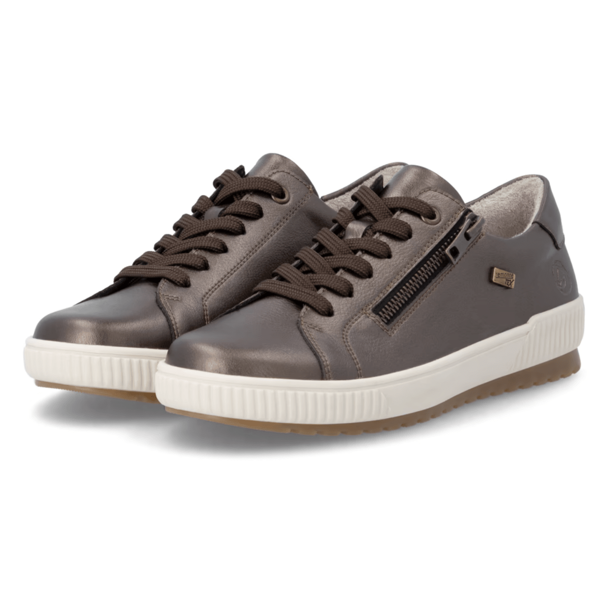 Rieker Women's D0700-90 Metallic Antique Grey Waterproof - 9032783 - Tip Top Shoes of New York