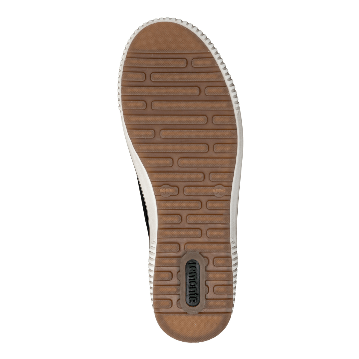 Rieker Women's D0770 - 03 Black/Beige Waterproof - 9025911 - Tip Top Shoes of New York